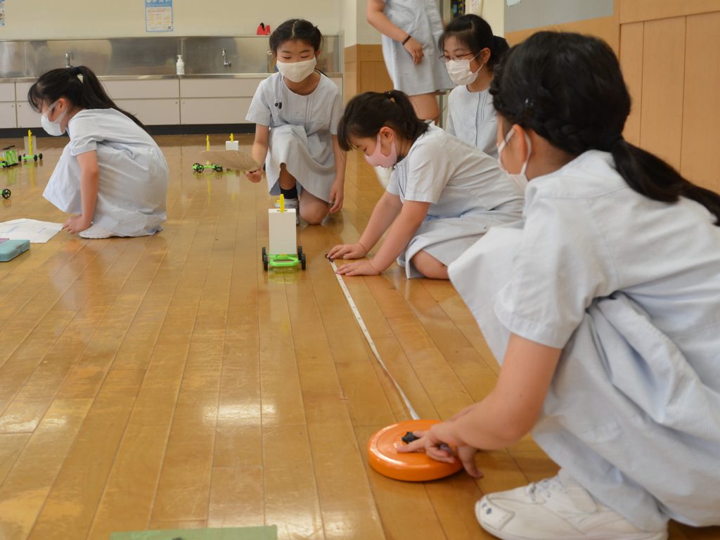 風の力を利用した実験 3年生 理科 川村小学校