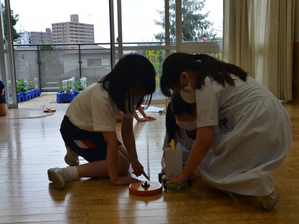 風の力を利用した実験 3年生 理科 川村小学校