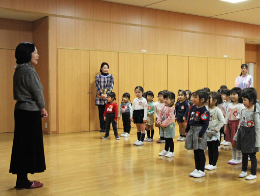 始業式 川村幼稚園